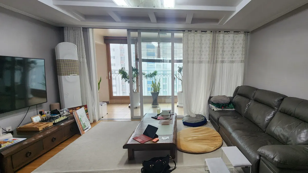 은어송마을 코오롱하늘채2단지 거실 before